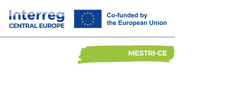 Logo Darstellung des Interreg Central Europe Projekt MESTRI-CE