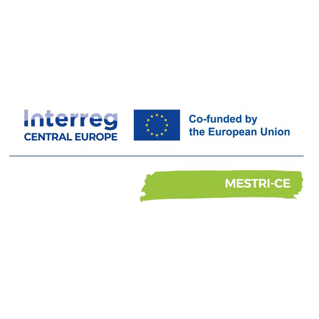 Logo Darstellung des Interreg Central Europe Projekt MESTRI-CE