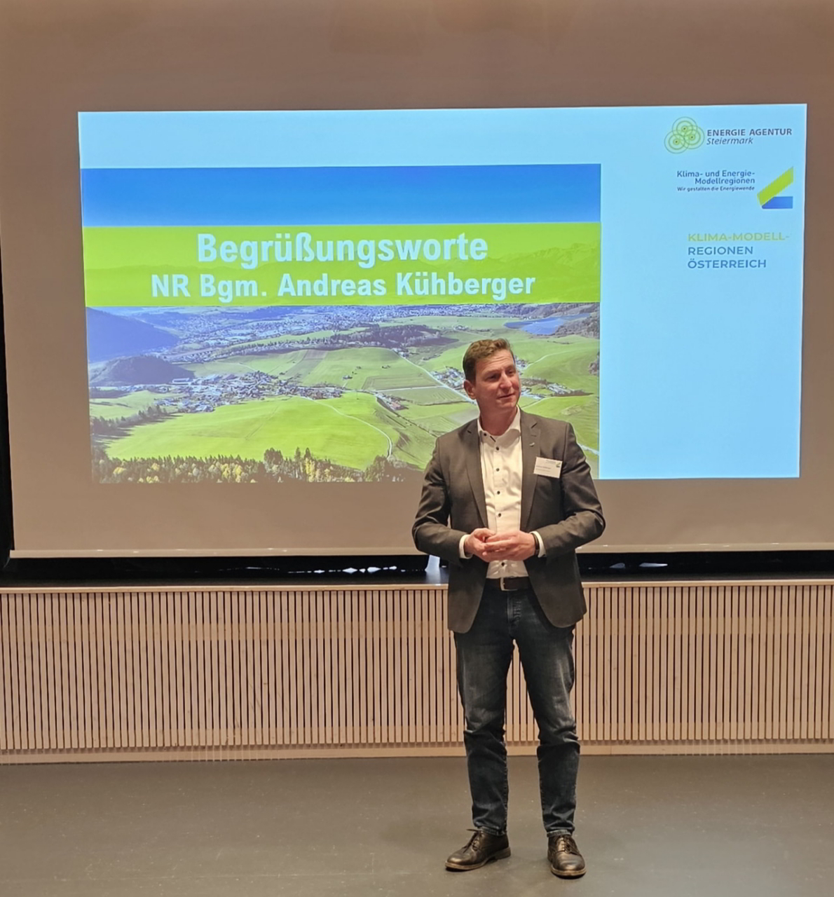 kem_erfa_1_2026_c_EASt Begrüßung der Teilnehmer:innen beim KEM-Erfahrungsaustausch im StadtKULTURsaal Trofaiach